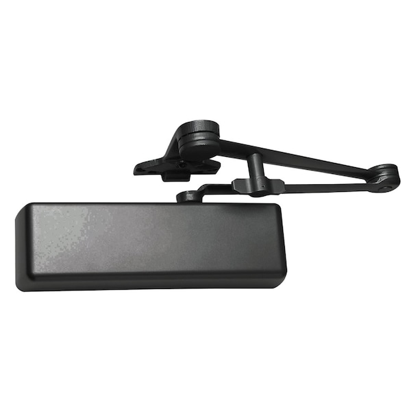 4111-SHCUSH LH BLACK Surface Closers